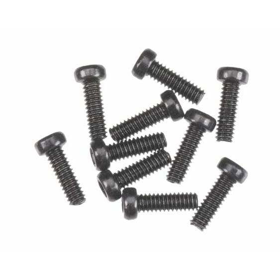 AXIAL M2X6MM Cap Head Black 10Pcs