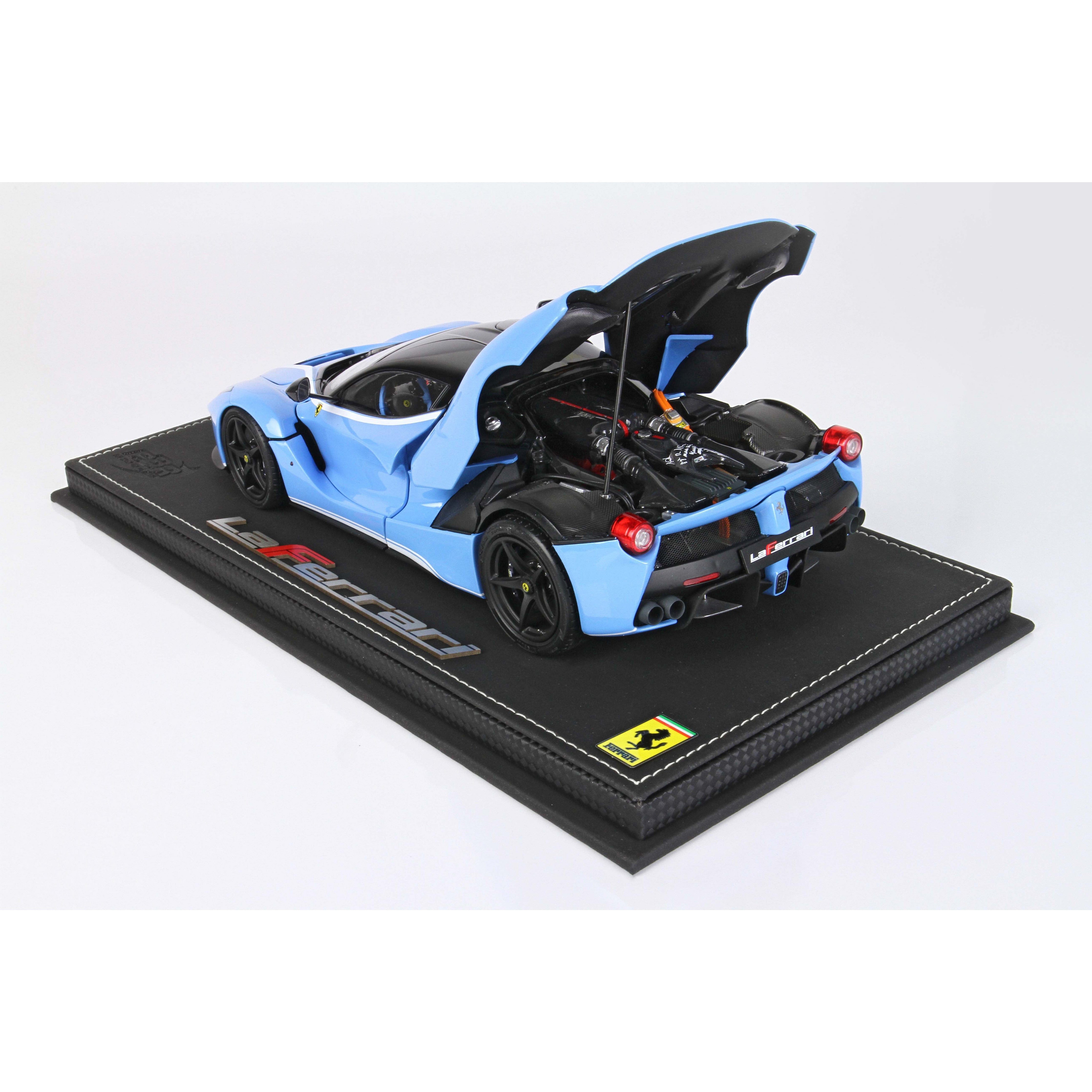 BBR 1/18 Ferrari LaFerrari Tailor Made Die Cast Baby Blue