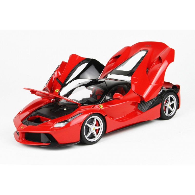 BBR 1/18 Ferrari LaFerrari Die Cast Rosso Corsa 322 Polybase