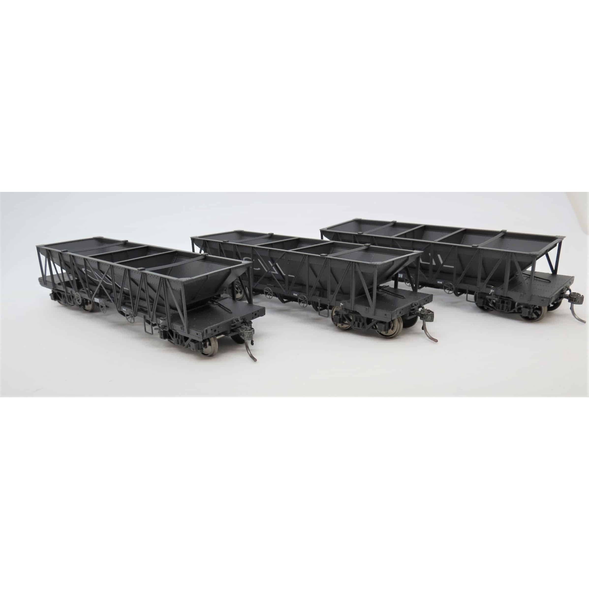 IDR HO NSWGR BBW Riveted Ballast Wagon 3-Pack 7