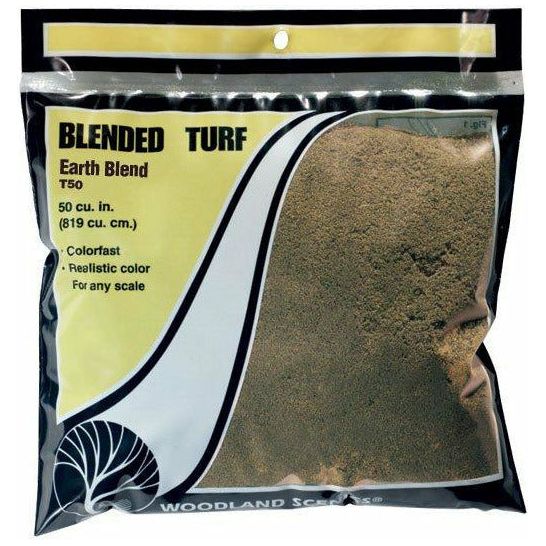 WOODLAND SCENICS Earth Blend Fine Turf (Bag)