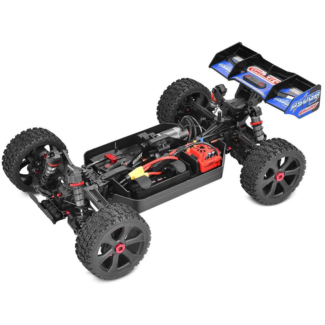 TEAM CORALLY Asuga XLR 6S - RTR - Blue Brushless Power 6S - No Battery - No Charger