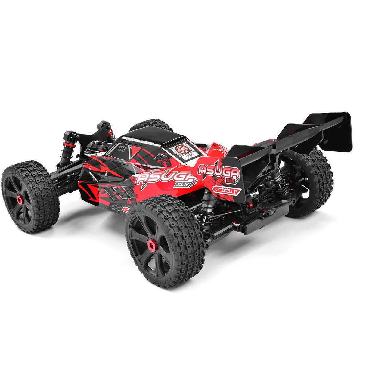 TEAM CORALLY Asuga XLR 6S - RTR - Red Brushless Power 6S - No Battery - No Charger