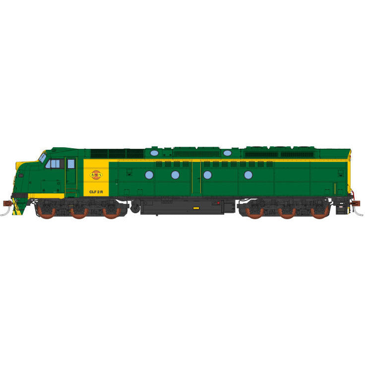 AUSCISION HO CLF2 Australia Southern Railroad - Green/Yellow