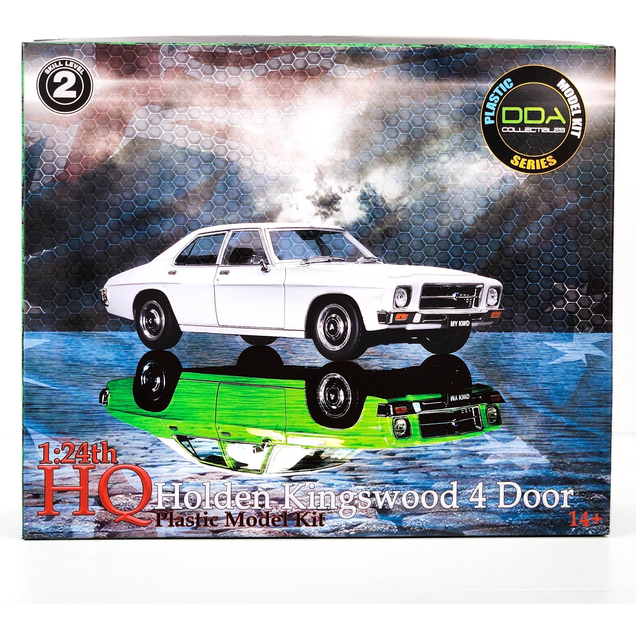 DDA COLLECTIBLES 1/24 Plastic Kit HQ Holden Kingswood 4 Door