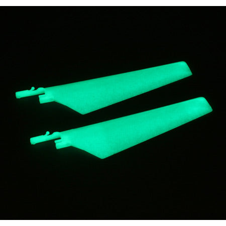 BLADE Upper Main Blade Set, Glow in the Dark (1pr): BMCX