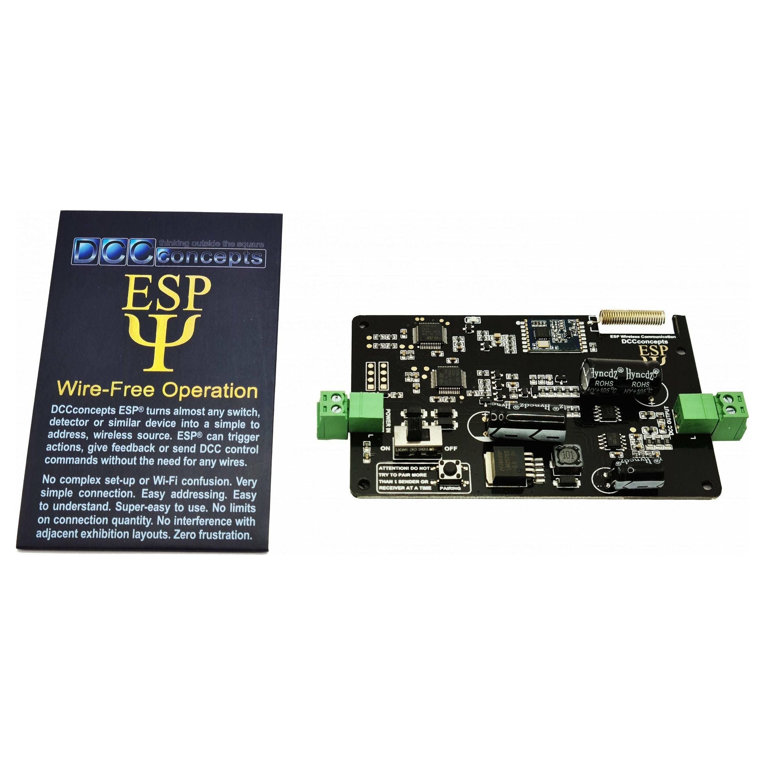 DCC CONCEPTS ESP Wireless DCC Receiver Unit