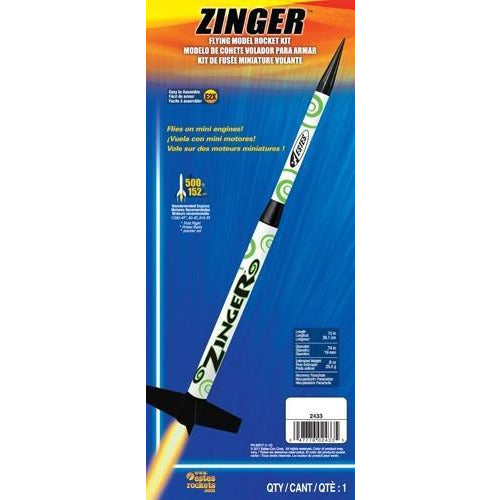 ESTES Zinger Rocket E2X (13mm Mini Engine)