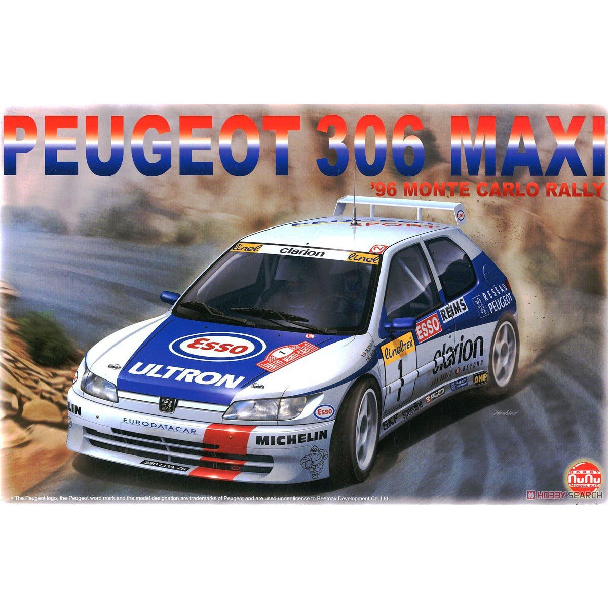 NUNU 1/24 P 306 Maxi '96 Monte Carlo Ver.