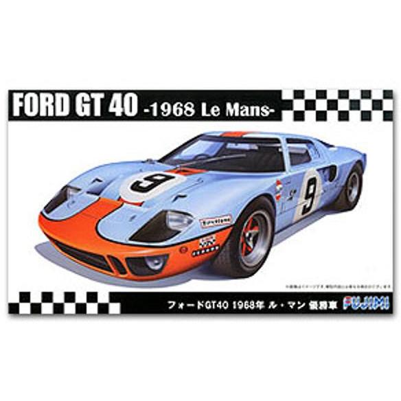 Fujimi 1/24 Ford GT40 '68 LeMans Winner (RS-97) Plastic Model Kit [12605]