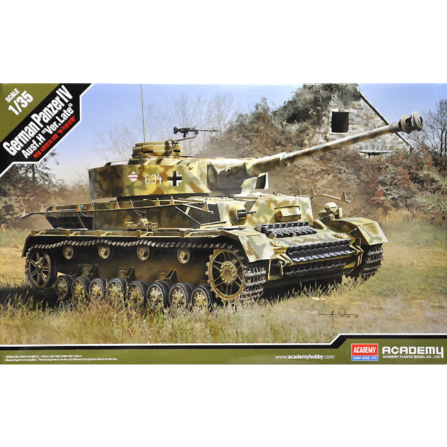 ACADEMY 1/35 German Panzer IV Ausf.H "Ver.Late"