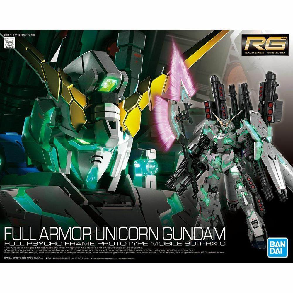 BANDAI 1/144 RG Full Armor Unicorn Gundam