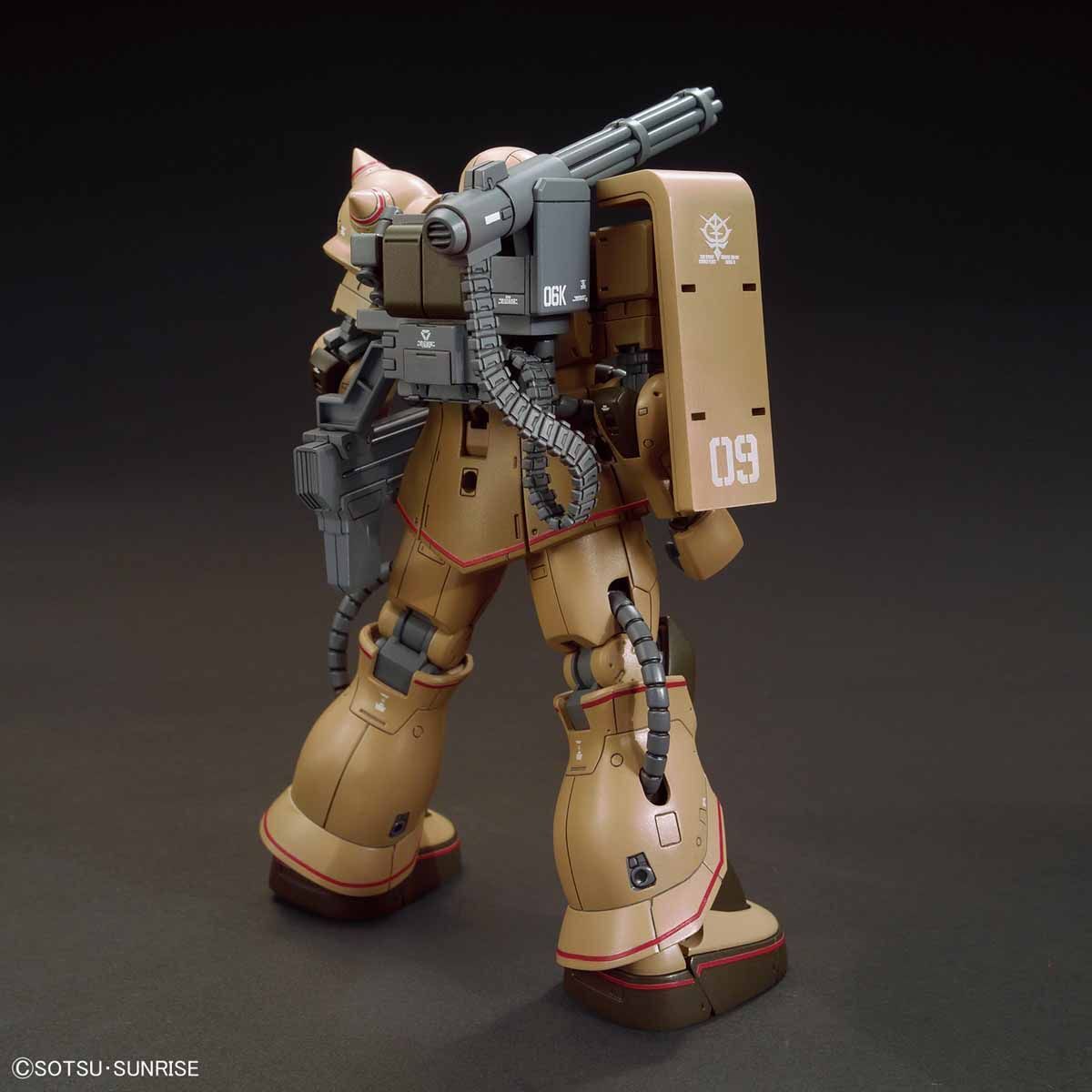 BANDAI 1/144 HG Zaku Half Cannon