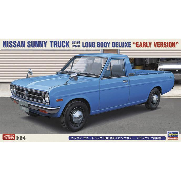 HASEGAWA NISSAN SUNNY TRUCK (GB120) LONG BODY DELUXE "EARLY VERSION"