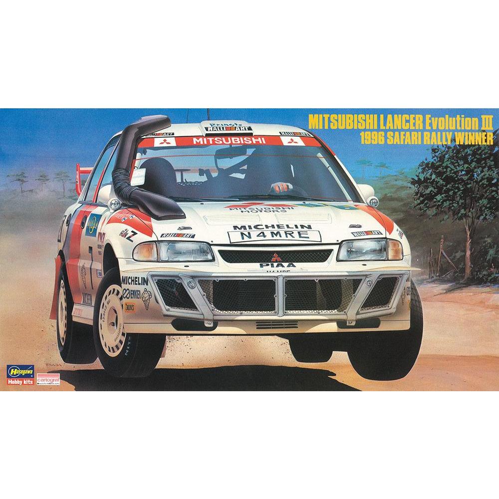 HASEGAWA 1/24 Lancer Evolution III 1996 Safari R