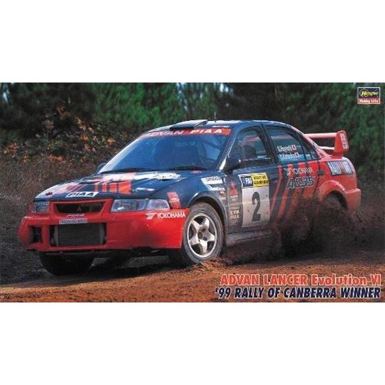 HASEGAWA 1/24 Advan Lancer Evolution VI '99 Rally of Canber