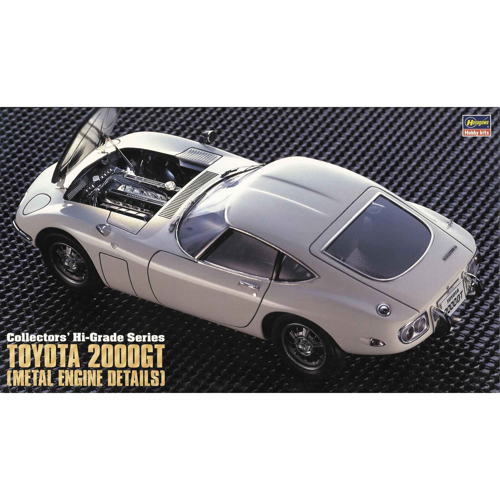 HASEGAWA 1/24 Toyota 2000GT (Metal Engine Details)