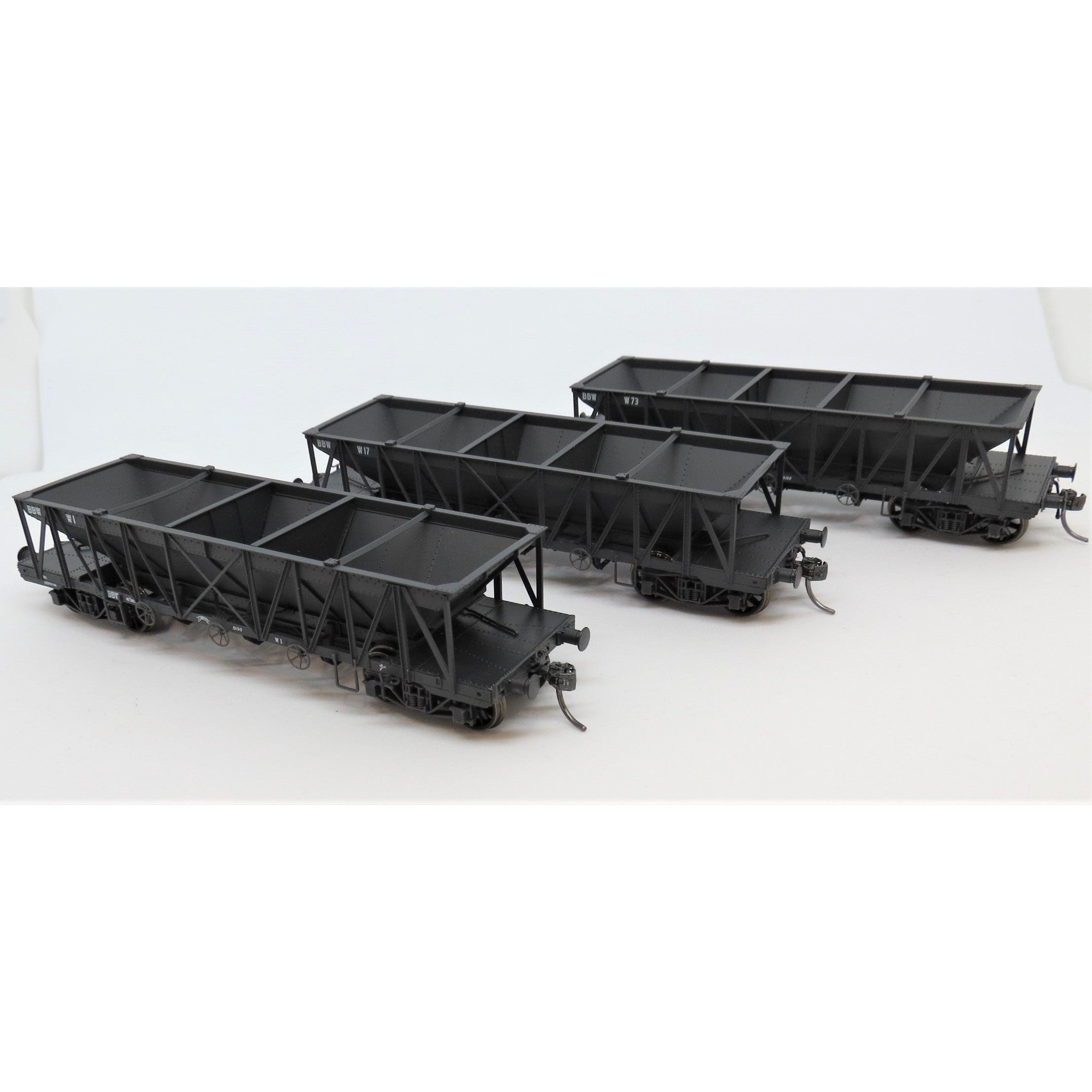 IDR HO NSWGR BBW Riveted Ballast Wagon 3-Pack 1