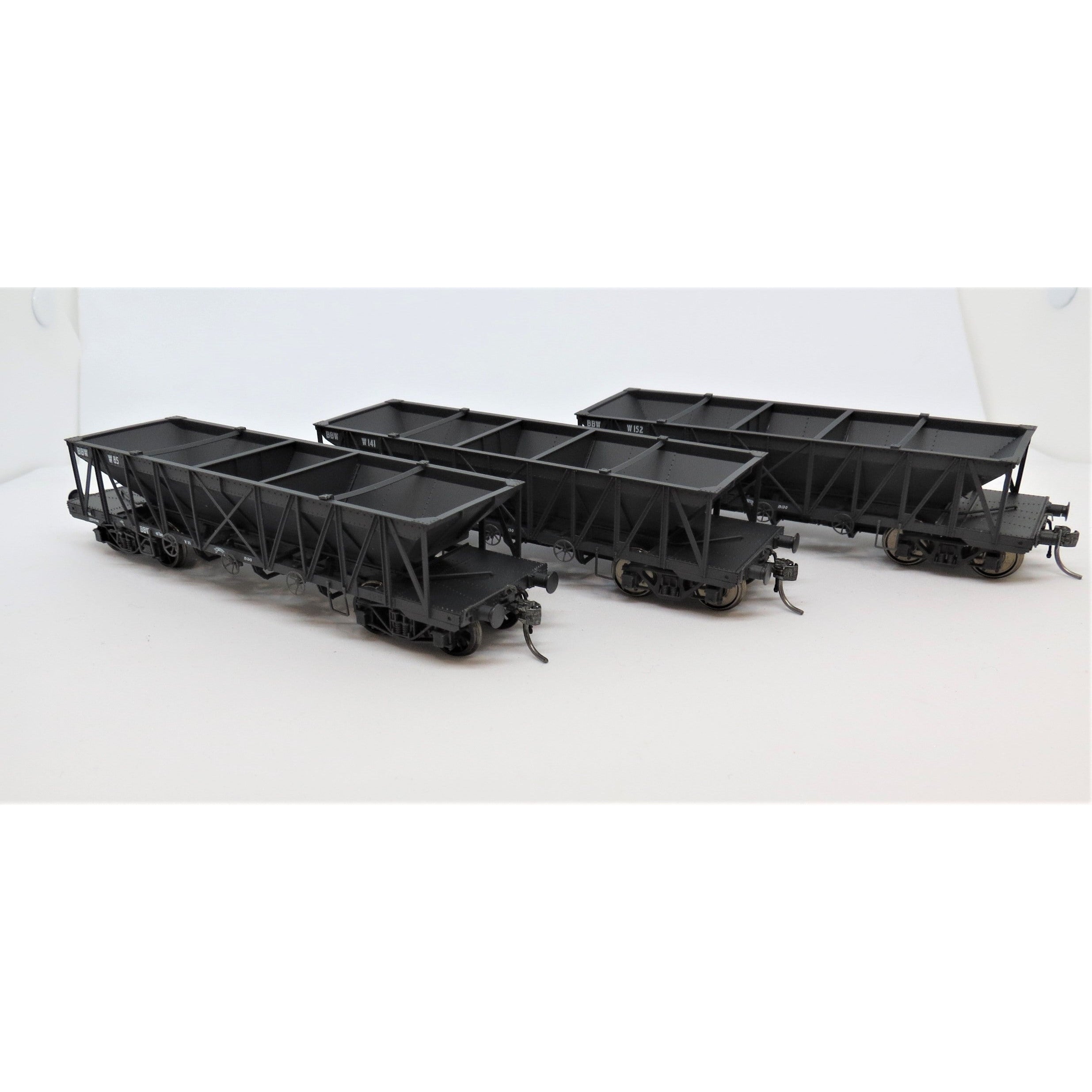 IDR HO NSWGR BBW Riveted Ballast Wagon 3-Pack 2