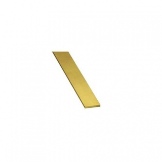 K&S Brass Strip 6 x 0.5 x 300mm (3 Pcs)