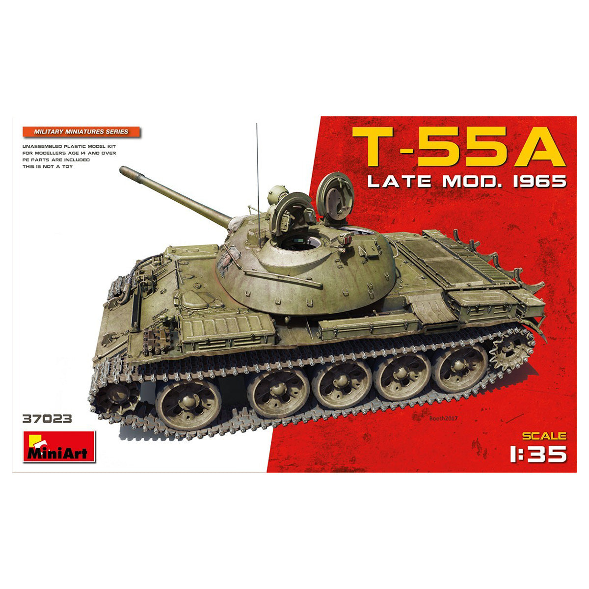 MINIART 1/35 T-55A Late Mod. 1965