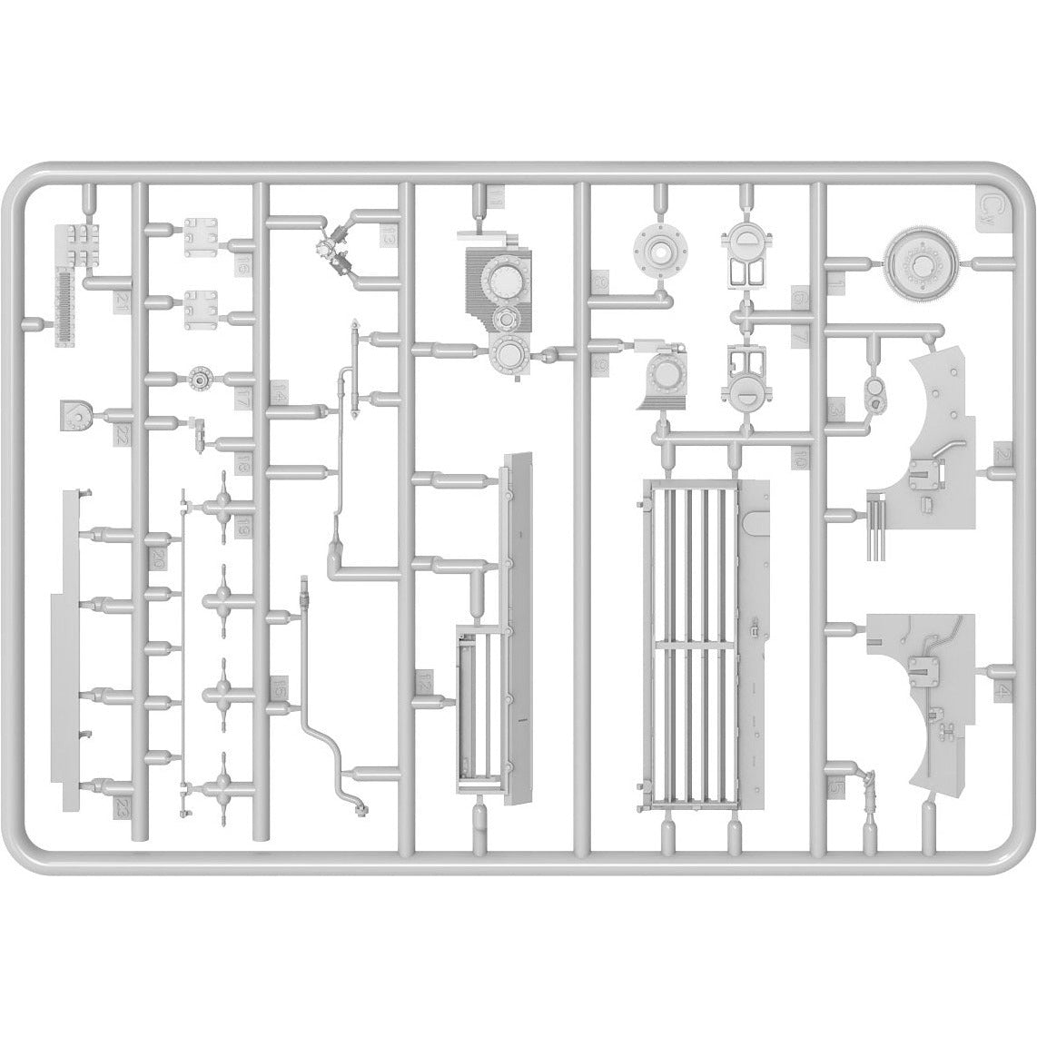 MINIART 1/35 Transmission Set for T-55/T-55A