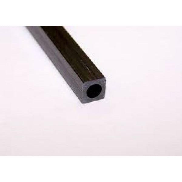 CARBON FIBRE Square Round Tube 6mm x 1000mm