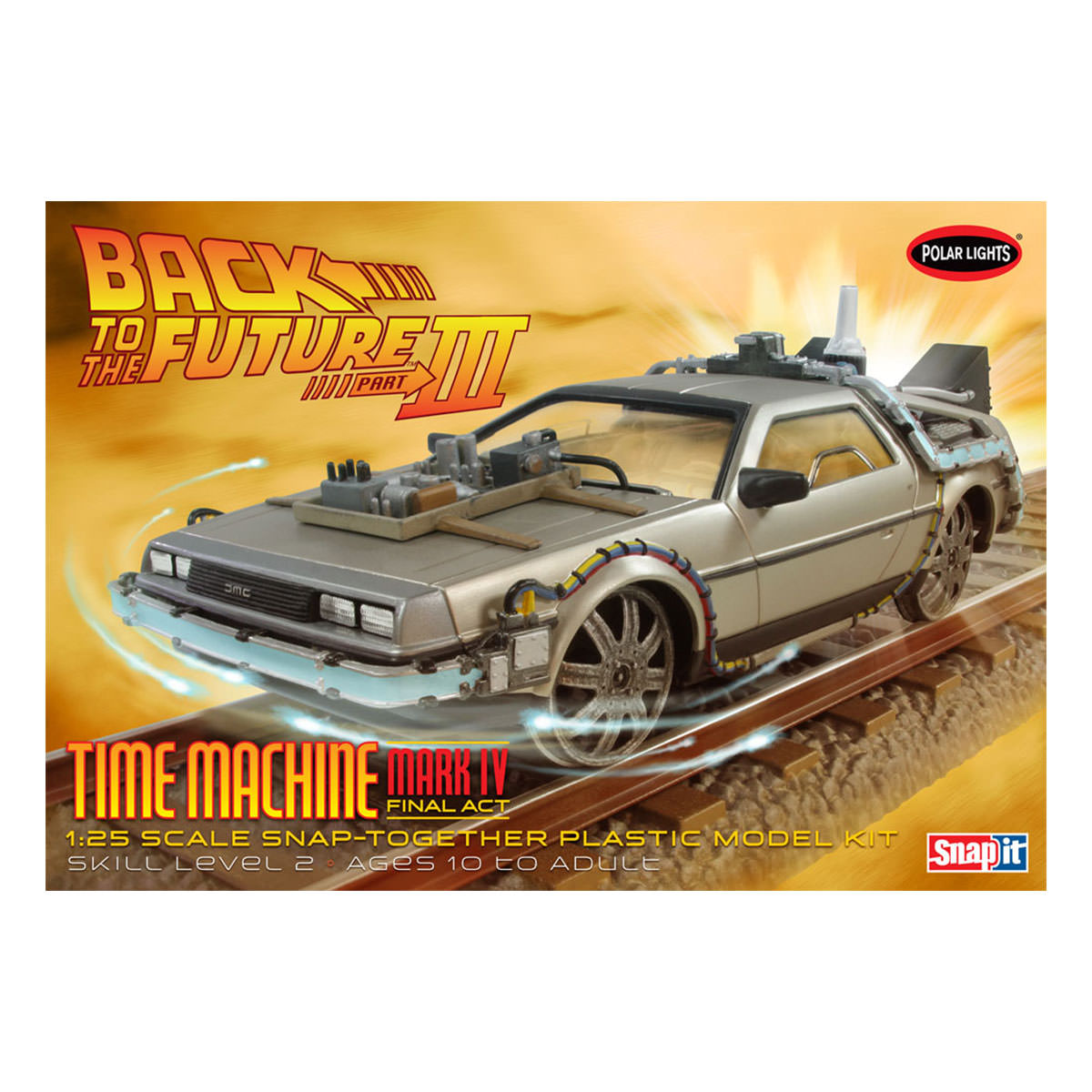 POLAR LIGHTS 1/25 Back to the Future III (Railway) Time