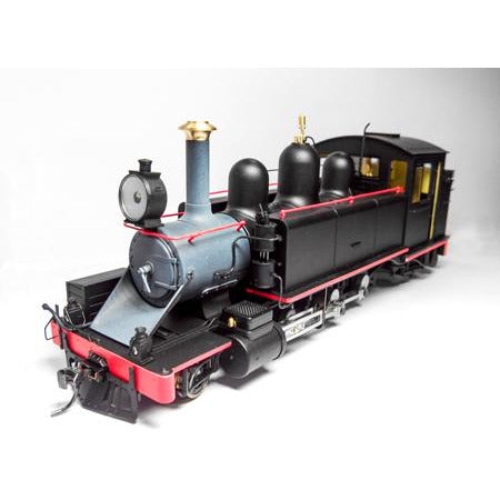 HASKELL On30 NA Class Puffing Billy Locomotive - Black w/Re