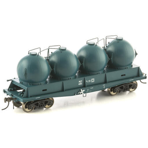 AUSCISION HO PCT Cement Hopper, PTC Blue - 4 Car Pack