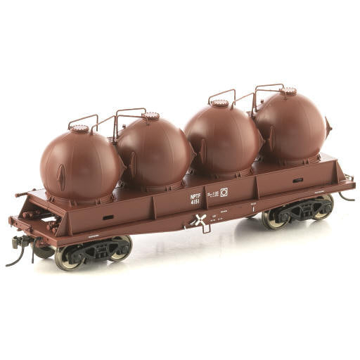 AUSCISION HO NPTF Cement Hopper, SRA Red - 4 Car Pack