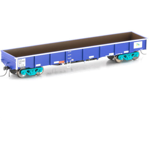 AUSCISION HO NDMX Spoil Wagon, RSA Blue/White - 4 Car Pack