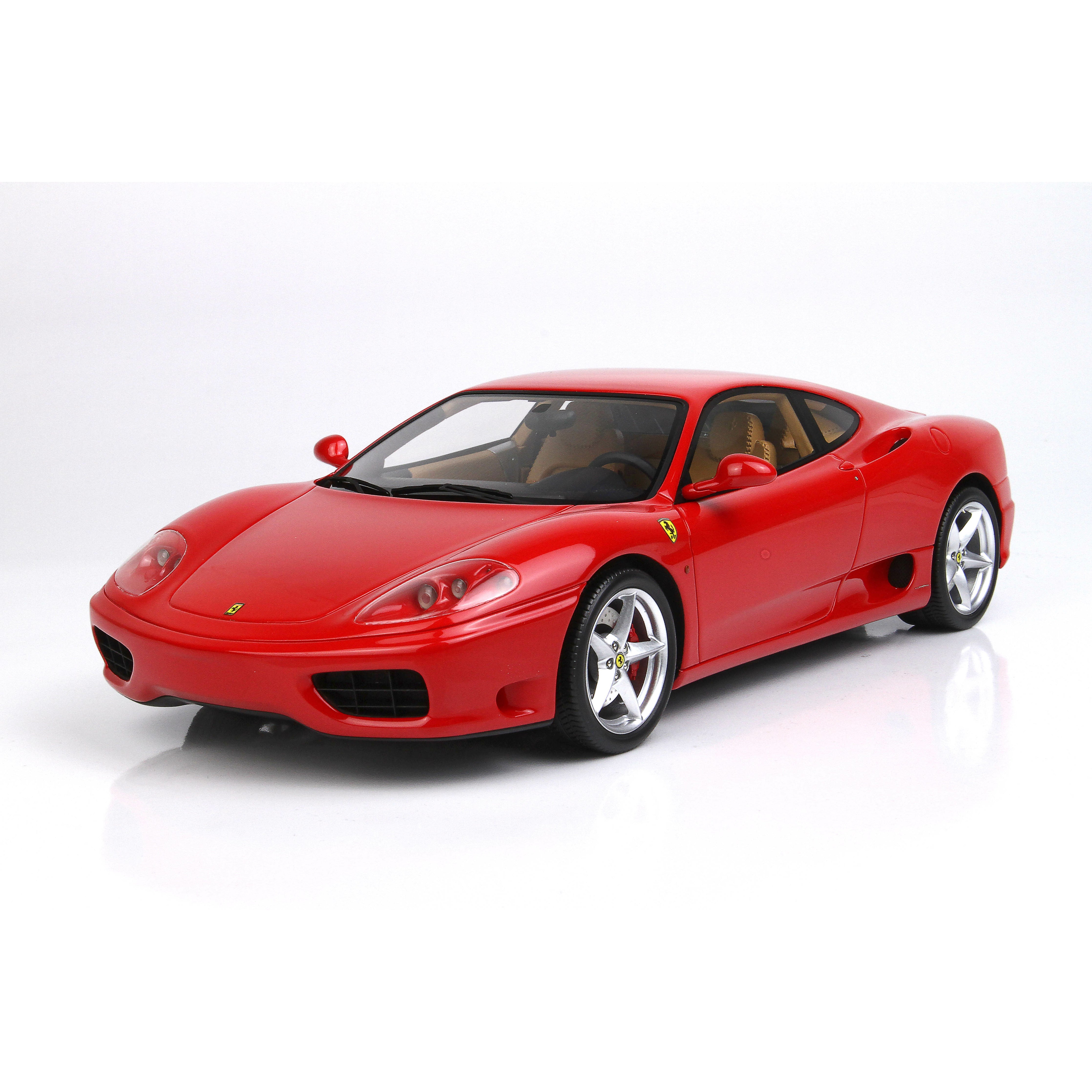 BBR 1/18 Ferrari 360 Modena 1999 Rosso Corsa 322 Cambrio F1 Gear Box