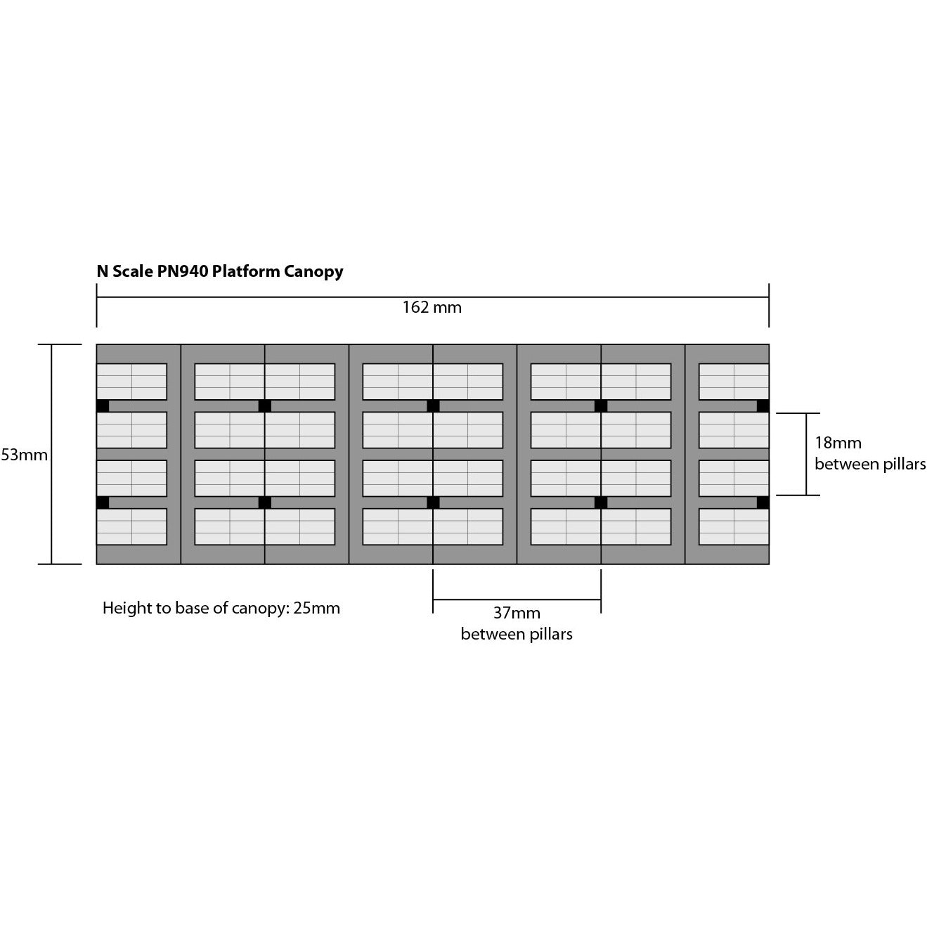 METCALFE N Platform Canopy