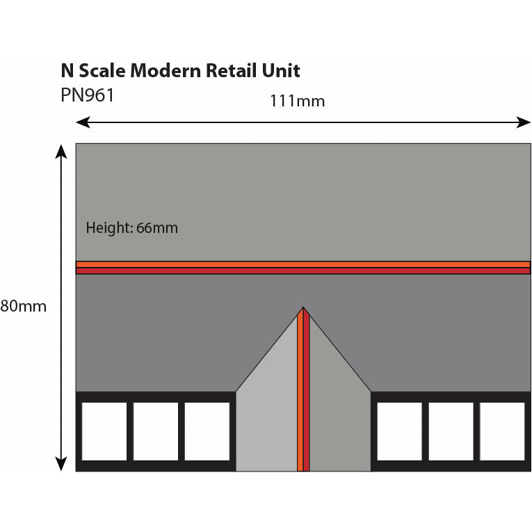 METCALFE N Modern Retail Unit