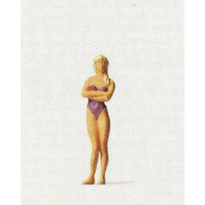 PREISER HO Female Bather Standing