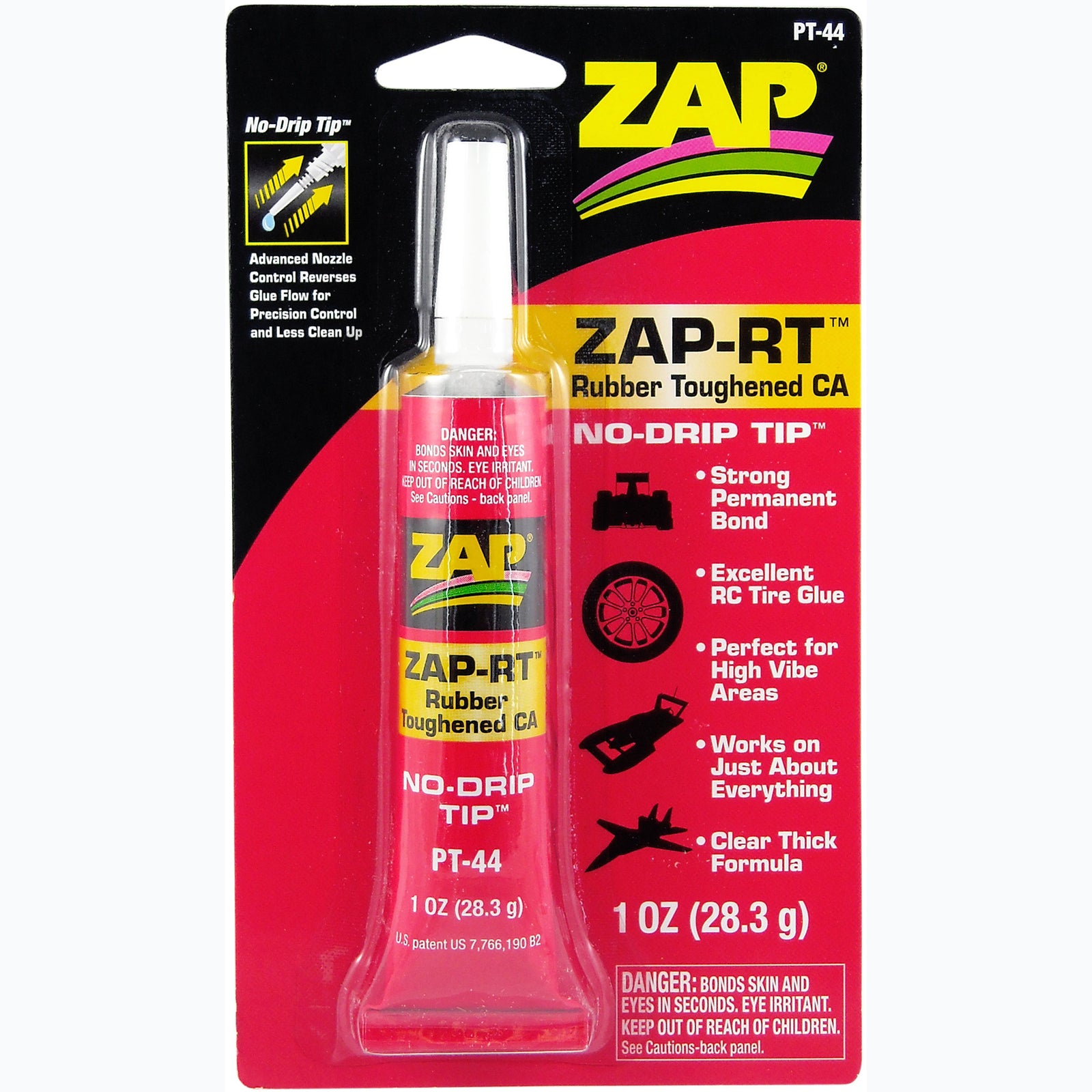 ZAP 1oz. Rubber Toughened CA