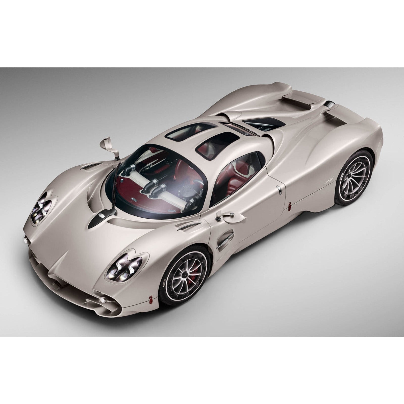 BBR 1/18 Pagani Utopia Grey