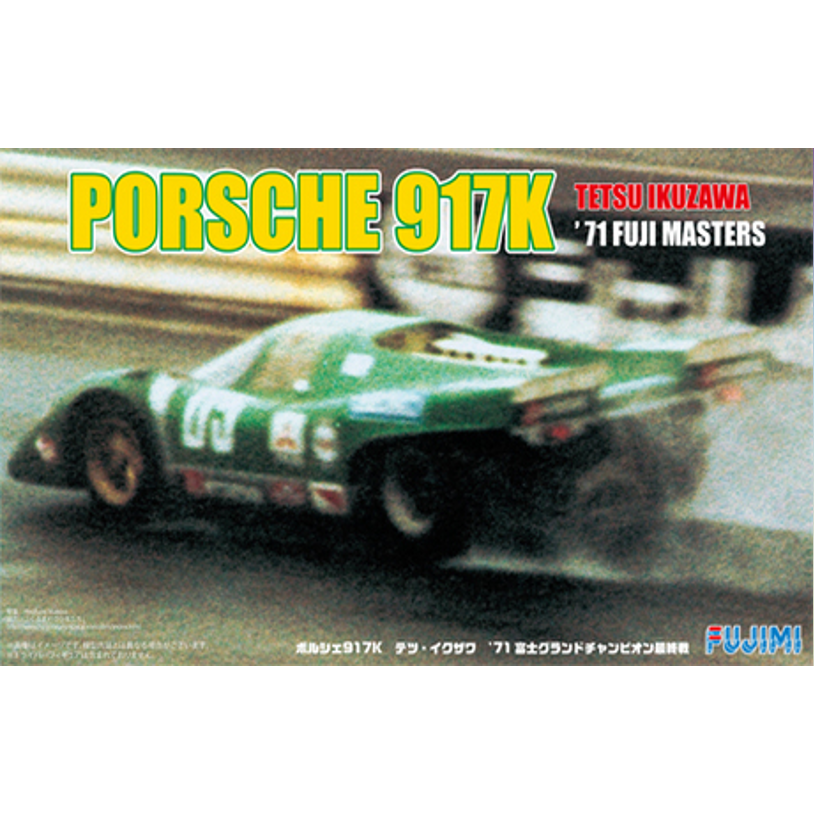 FUJIMI 1/24 Porsche 917K `71 Tetsu Ikuzawa Fuji Grand Champion Final Race (RS-92) Plastic Model Kit