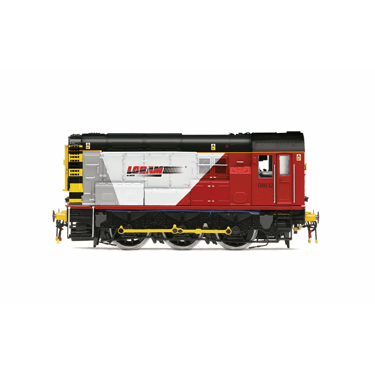 HORNBY OO Loram, Class 08, 0-6-0, 08632 - Era 11