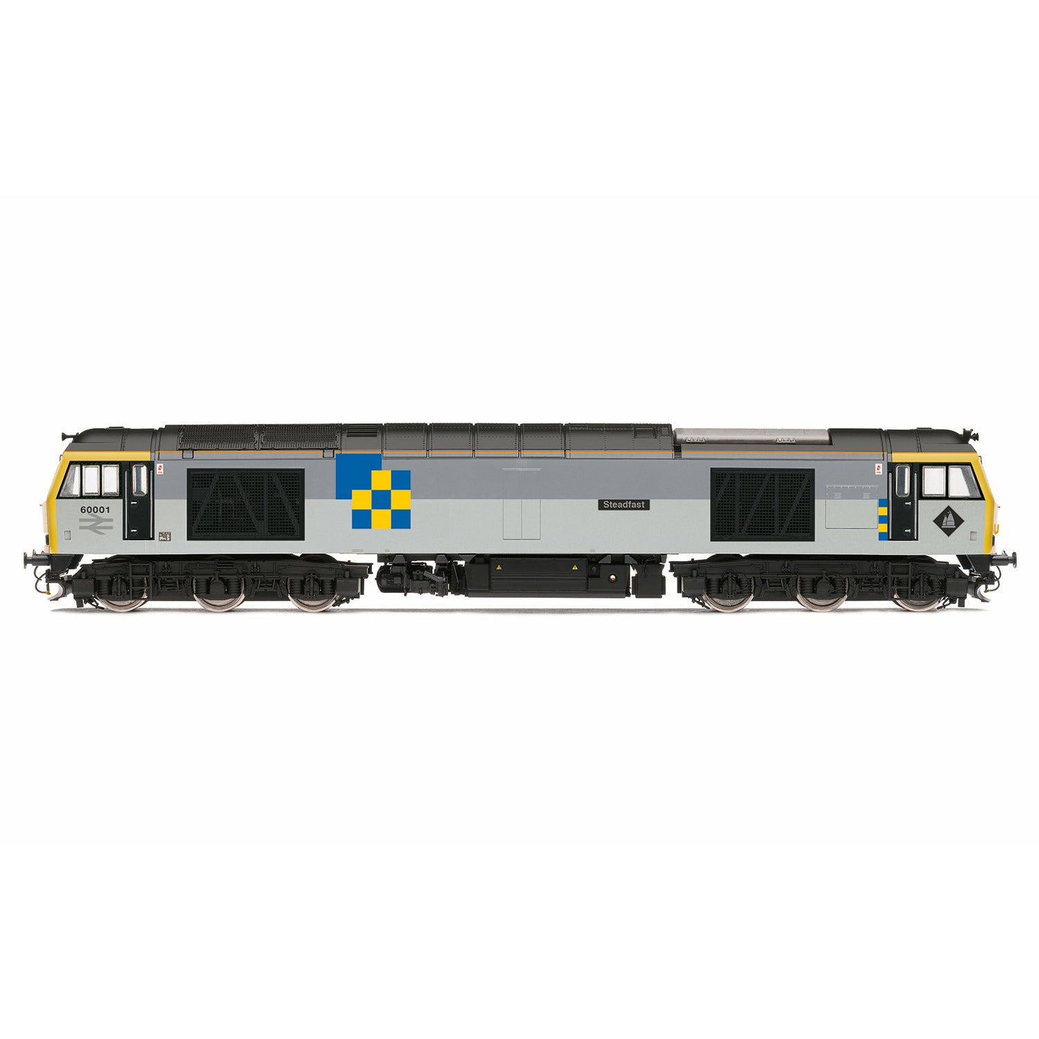 HORNBY OO BR, Class 60, Co-Co, 60001 'Steadfast' - Era 8