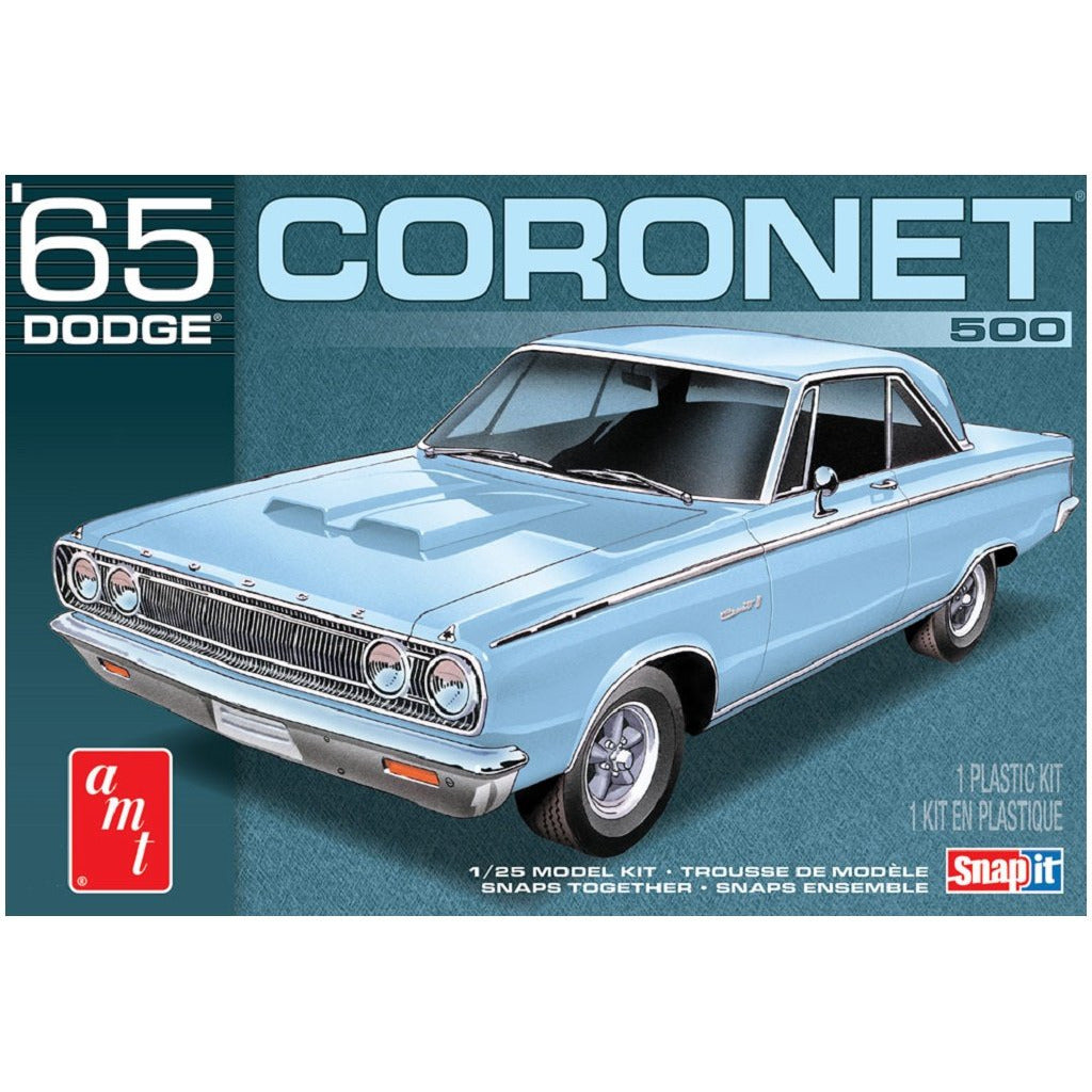 AMT 1/25 1965 Dodge Coronet (Snap) 2T