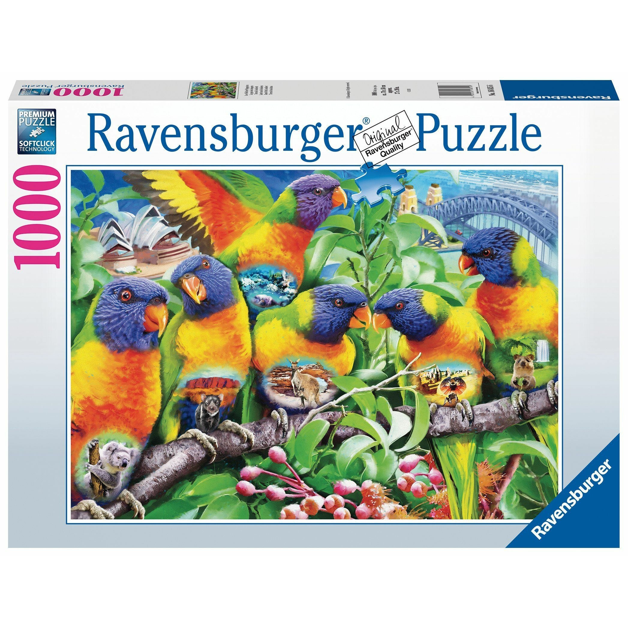 RAVENSBURGER Land of the Lorikeet Puzzle 1000pce