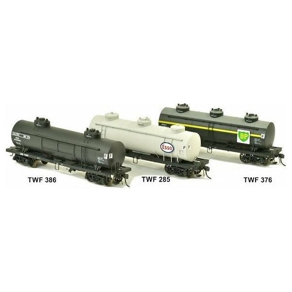 SDS MODELS HO - Tank Wagon - 3 Pack 'B'