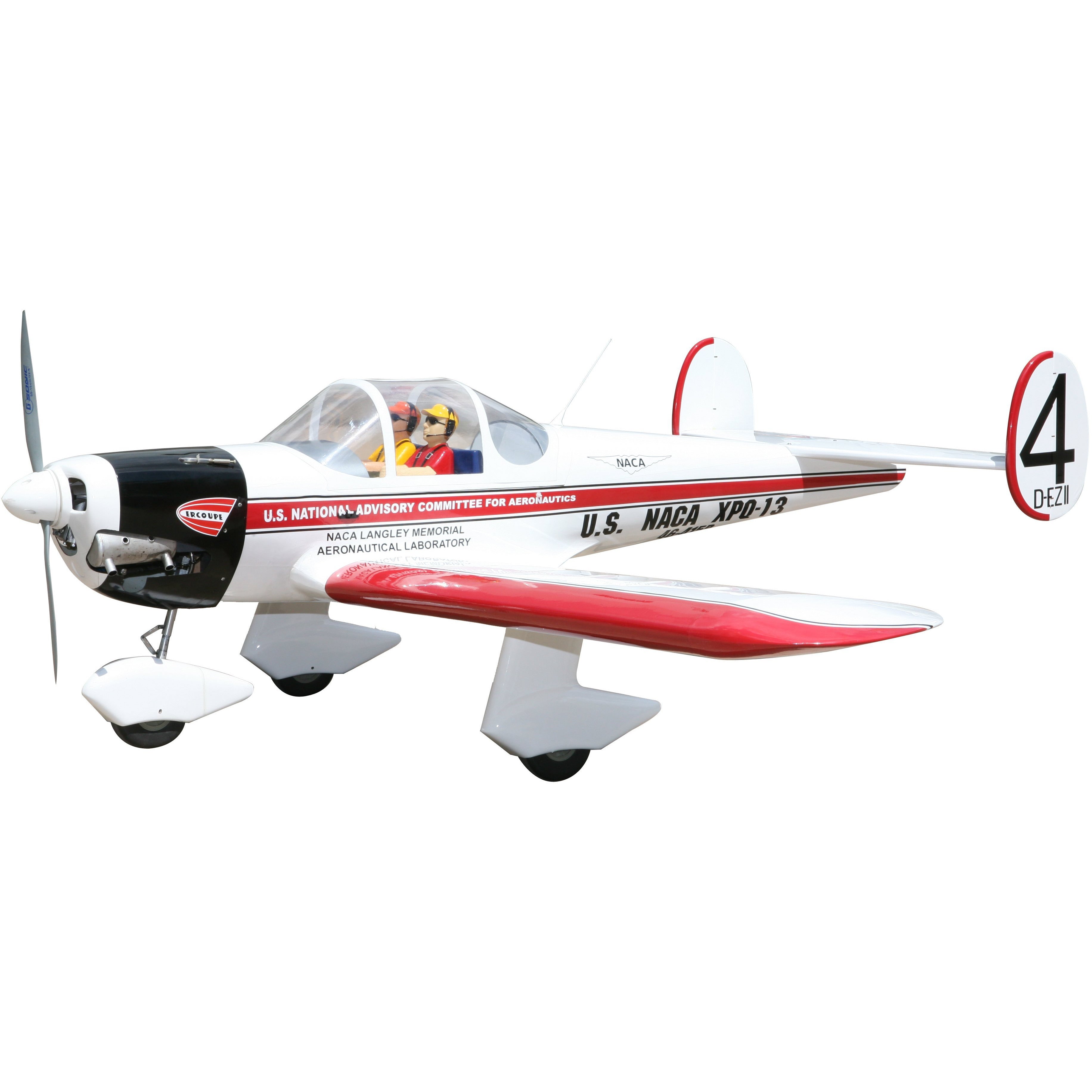 Seagull Models Ercoupe RC Plane, 33cc ARF