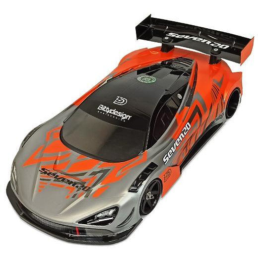 BITTYDESIGN GT12 Clear Body Shell Seven20 for 1/12 Supastox Class