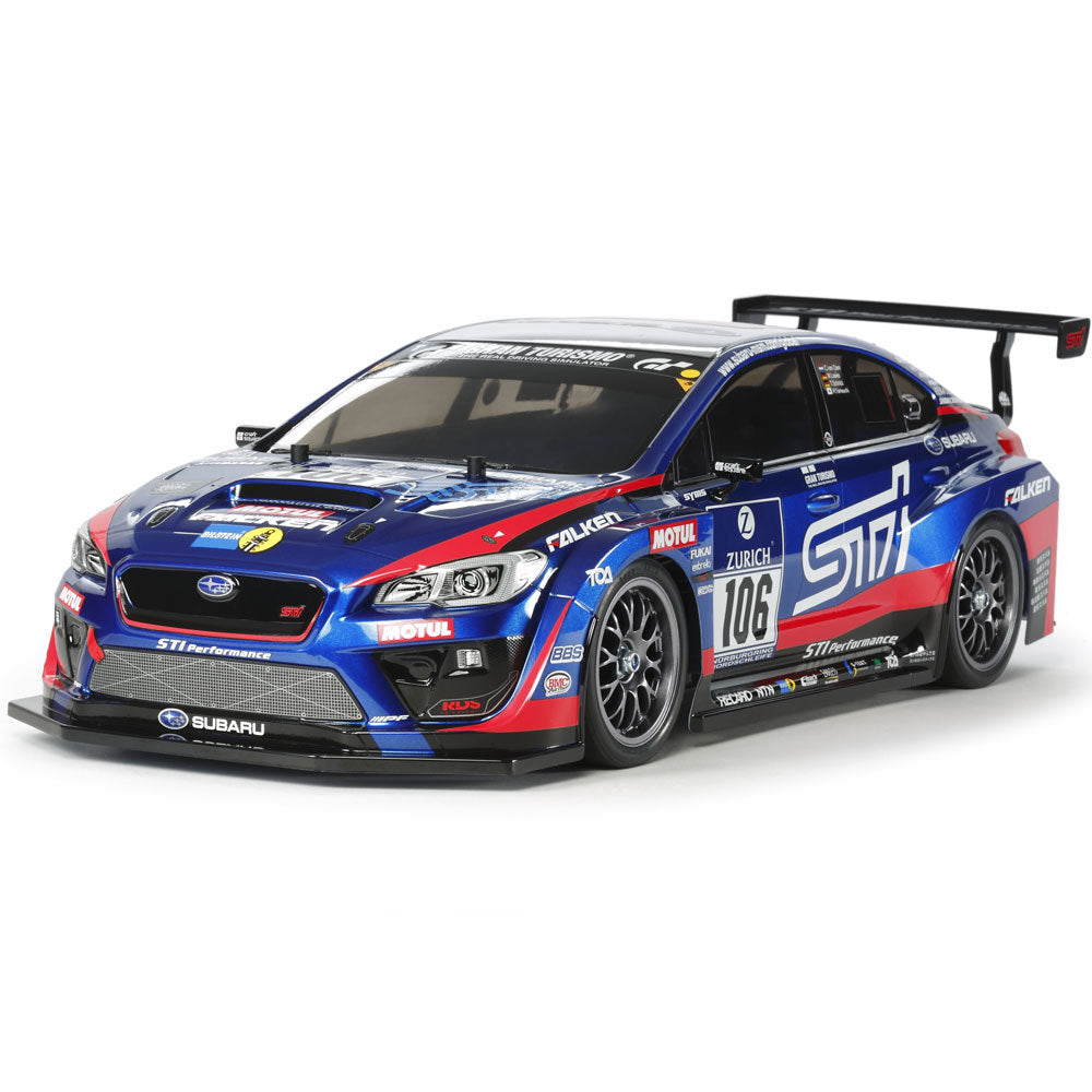 TAMIYA 1/10 Subaru WRX STI 24H Nurburgring Challenge RC Car Kit (No ESC)