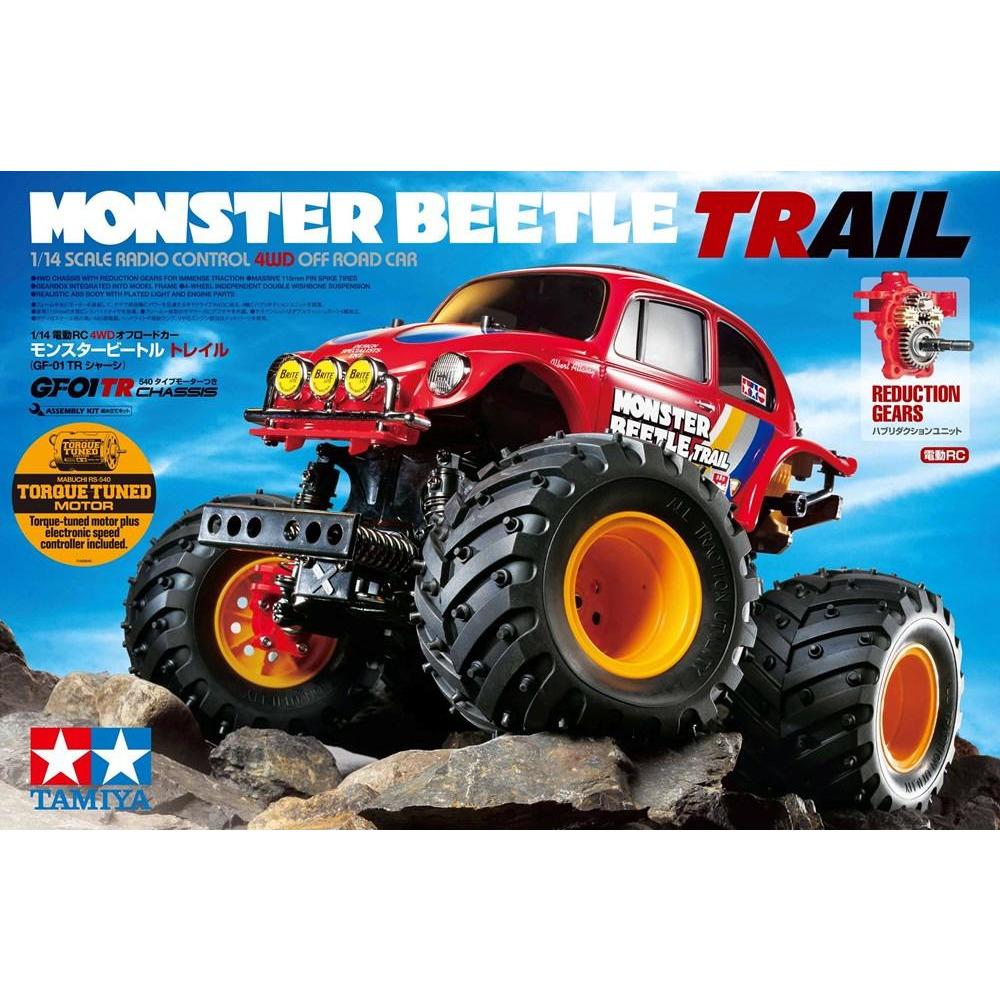 TAMIYA 1/14 Monster Beetle Trail RC Kit (GF-01TR) (No ESC)