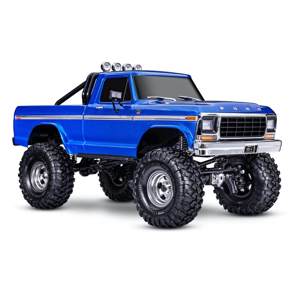 TRAXXAS 1/10 TRX-4 High Trail Edition 1979 Ford F-150 Ranger XLT - Blue