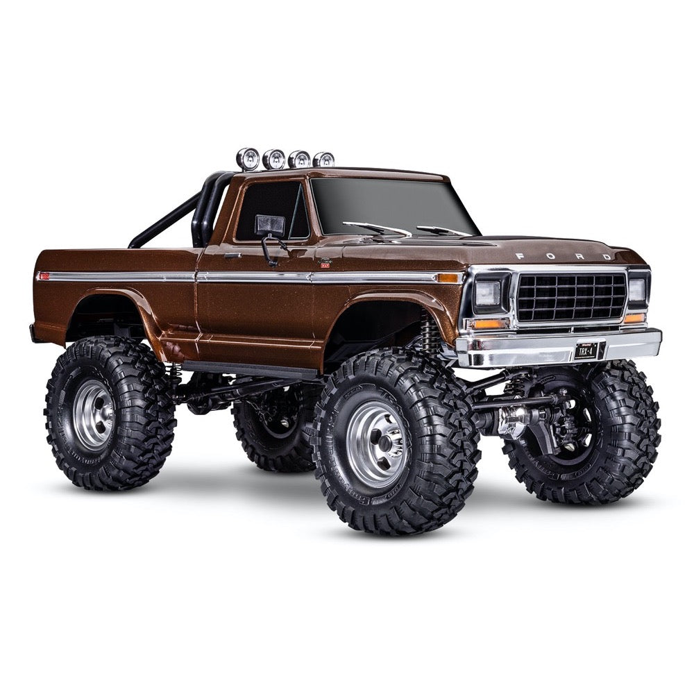 TRAXXAS 1/10 TRX-4 High Trail Edition 1979 Ford F-150 Ranger XLT - Brown